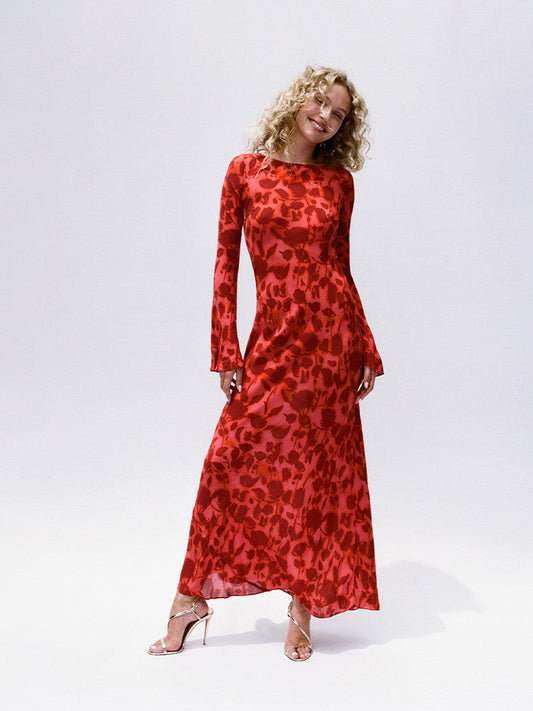 Passionate Bloom Maxi Dress